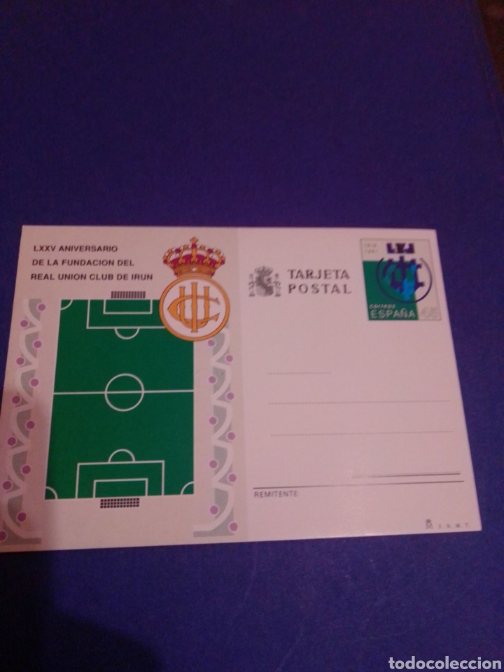 Sammelleidenschaft Sport: Postal Real Uni&oacute;n Club de Ir&uacute;n