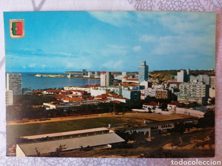 Coleccionismo deportivo: Postal estadio Luanda, Angola - Foto 1