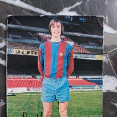 Coleccionismo deportivo: POSTAL CRUYFF FC BARCELONA 1974