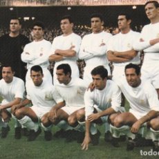 Coleccionismo deportivo: - POSTAL DE FUTBOL 114 REAL MADRID AÑOS 60 BERGAS SIN USAR. Lote 362172480