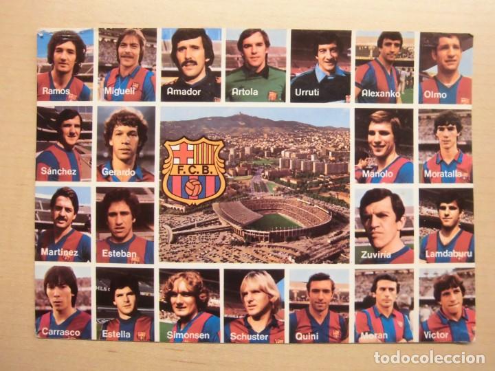 Coleccionismo deportivo: F.C. BARCELONA (Plantilla) - Foto 1