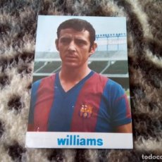 Coleccionismo deportivo: F.C. BARCELONA, POSTAL DE JESUS ANTONIO DE LA CRUZ, PUBLICIDAD DE WILLIAMS