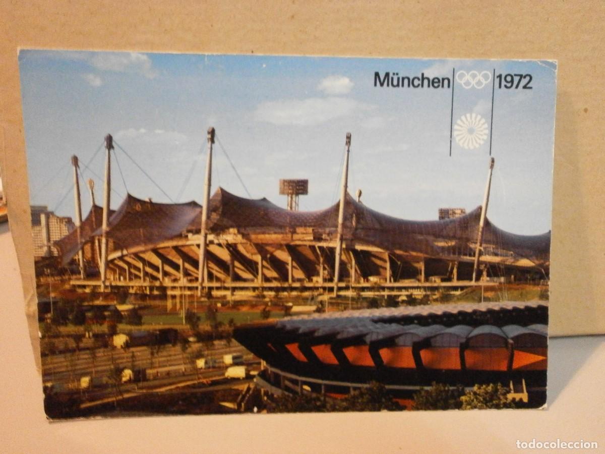 Coleccionismo deportivo: postal estadio munchen 1972 - Foto 1