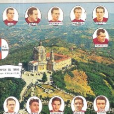 Coleccionismo deportivo: POSTAL CONMEMORATIVA AC TORINO ITALIA CATÁSTROFE SUPERGA 1949. Lote 371075326