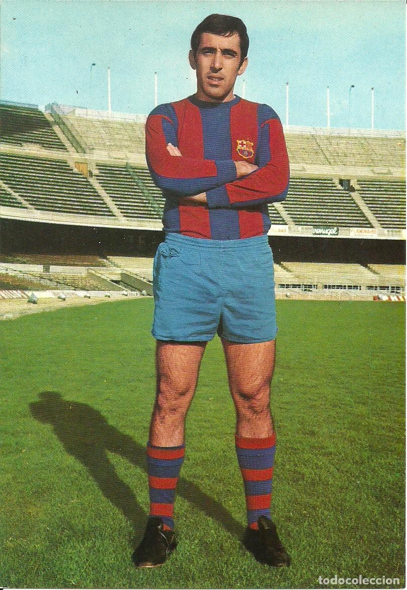 Coleccionismo deportivo: F.C. BARCELONA: POSTAL DE ASENSI. BERGAS. BAR&Ccedil;A. - Foto 1