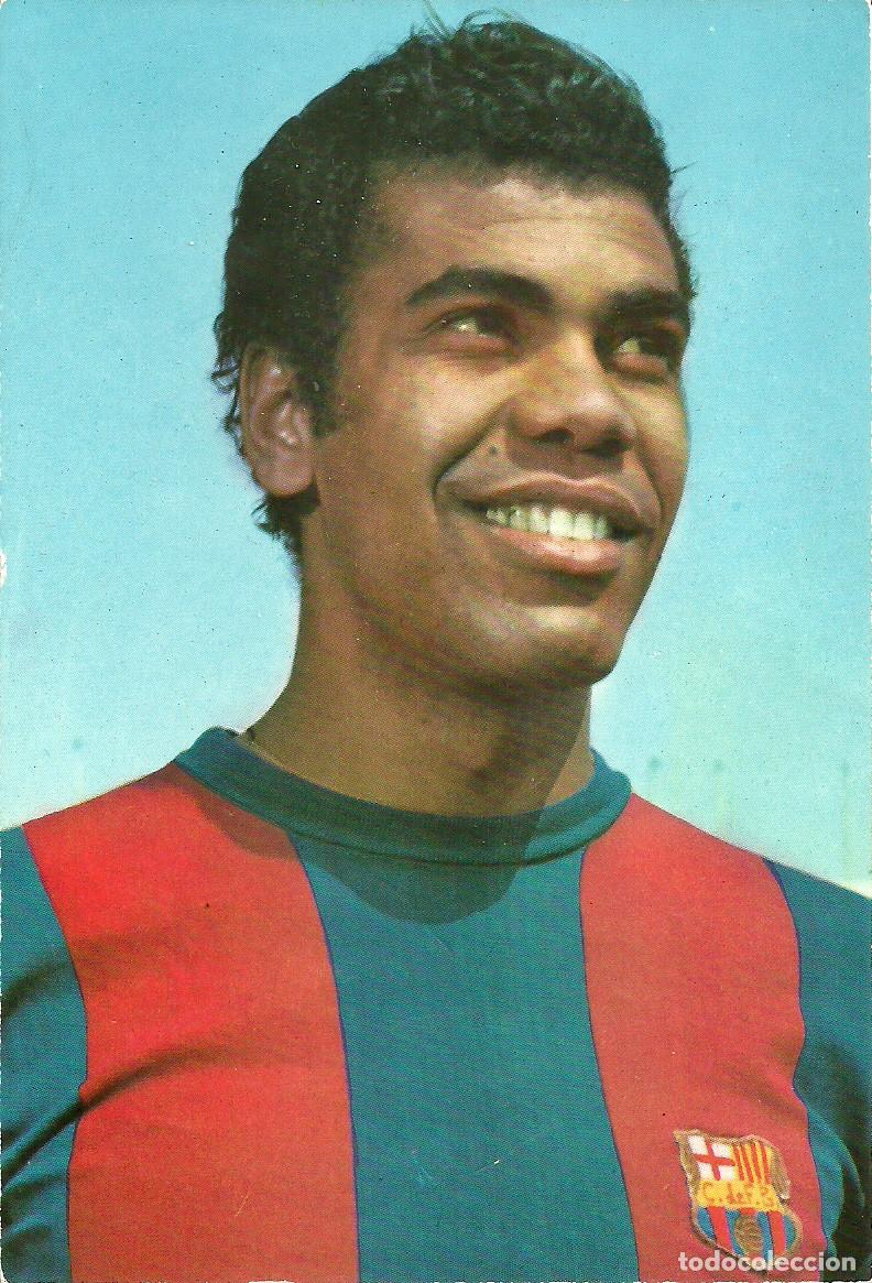 Coleccionismo deportivo: F.C. BARCELONA: POSTAL DE MENDO&Ccedil;A. BERGAS. BAR&Ccedil;A. - Foto 1