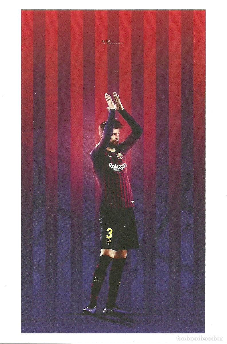 Coleccionismo deportivo: F.C. BARCELONA: POSTAL DE PIQUE. BAR&Ccedil;A. - Foto 1