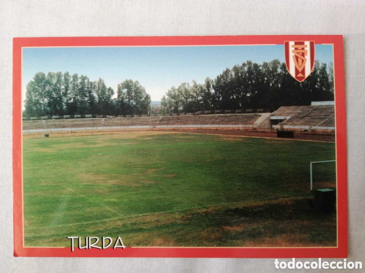 Colecionismo desportivo: Postal Estadio de f&uacute;tbol Stadionul Municipal, Turda (Ruman&iacute;a)
