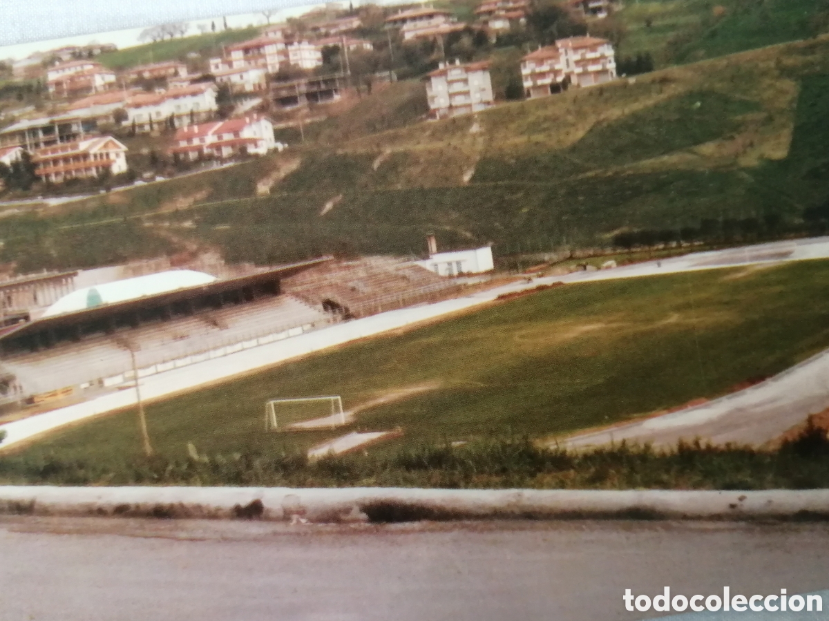 Colecionismo desportivo: Postal Estadio de f&uacute;tbol, Stadio Ol&iacute;mpico, Serravalle (San Marino)