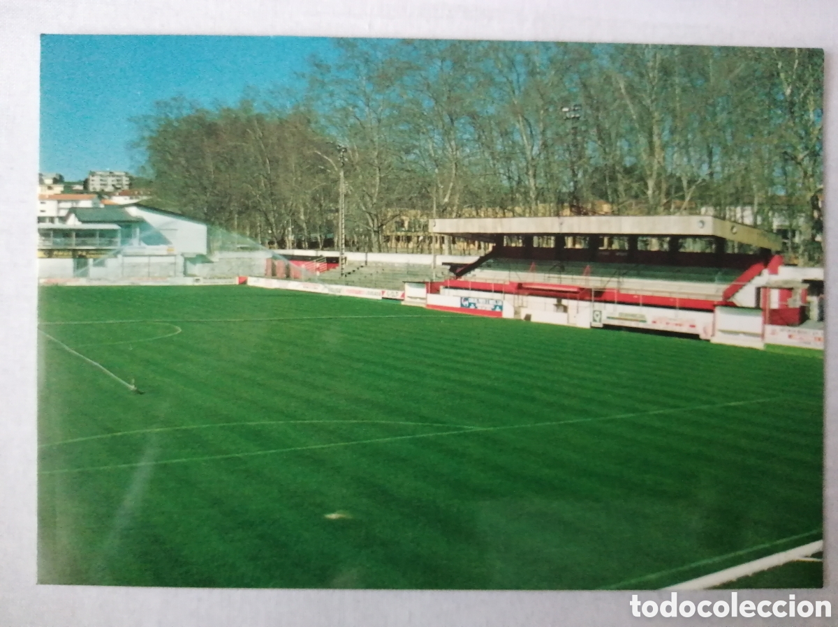 Colecionismo desportivo: Postal campo de futbol de Lousada (Portugal)
