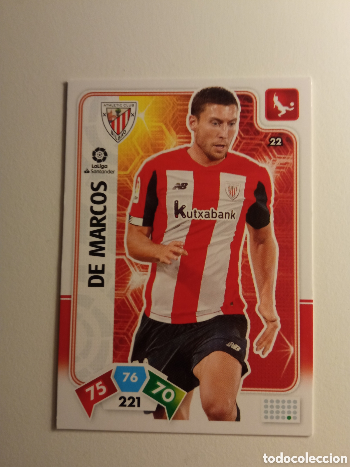 Colecionismo desportivo: DE MARCOS 22, ATHLETIC, ADRENALYN PANINI 19/20
