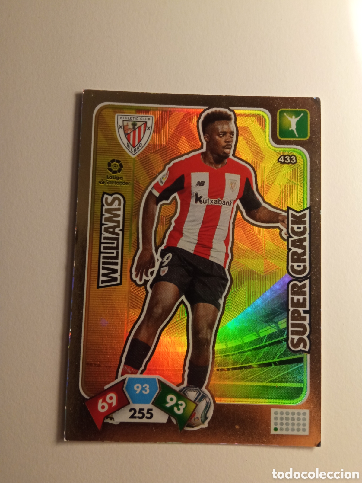 Colecionismo desportivo: WILLIAMS SUPER CRACK 433, ATHLETIC, ADRENALYN PANINI 19/20
