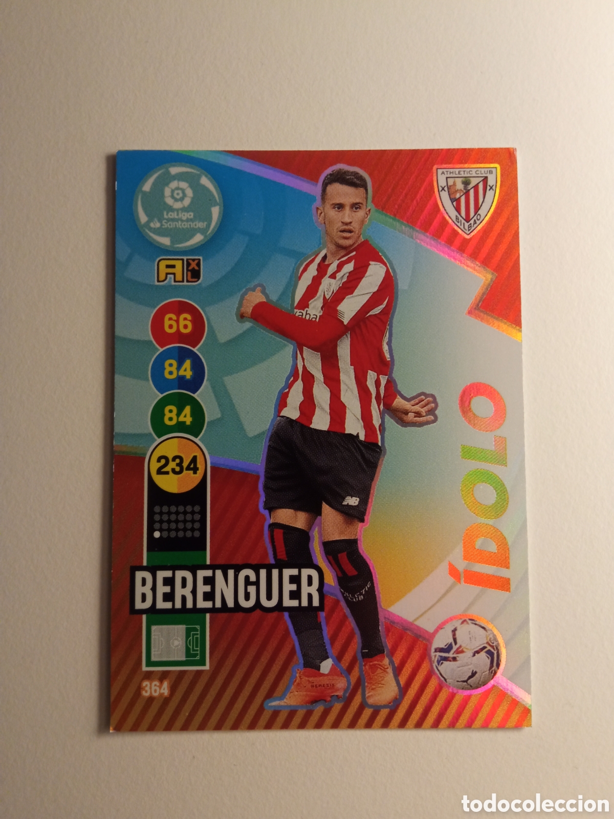 Colecionismo desportivo: BERENGUER IDOLO364, ATHLETIC, ADRENALYN PANINI 20/21