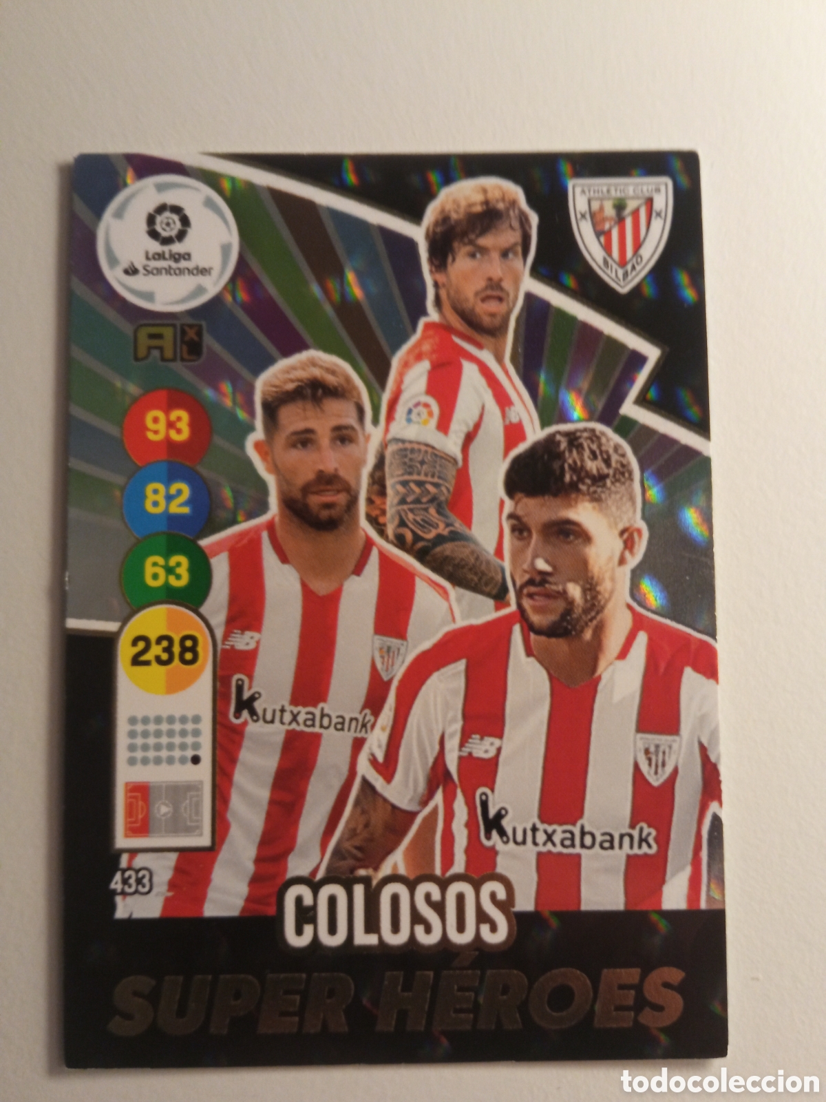 Colecionismo desportivo: COLOSOS SUPER HEROES ATHLETIC 433,ADRENALYN PANINI 20/21