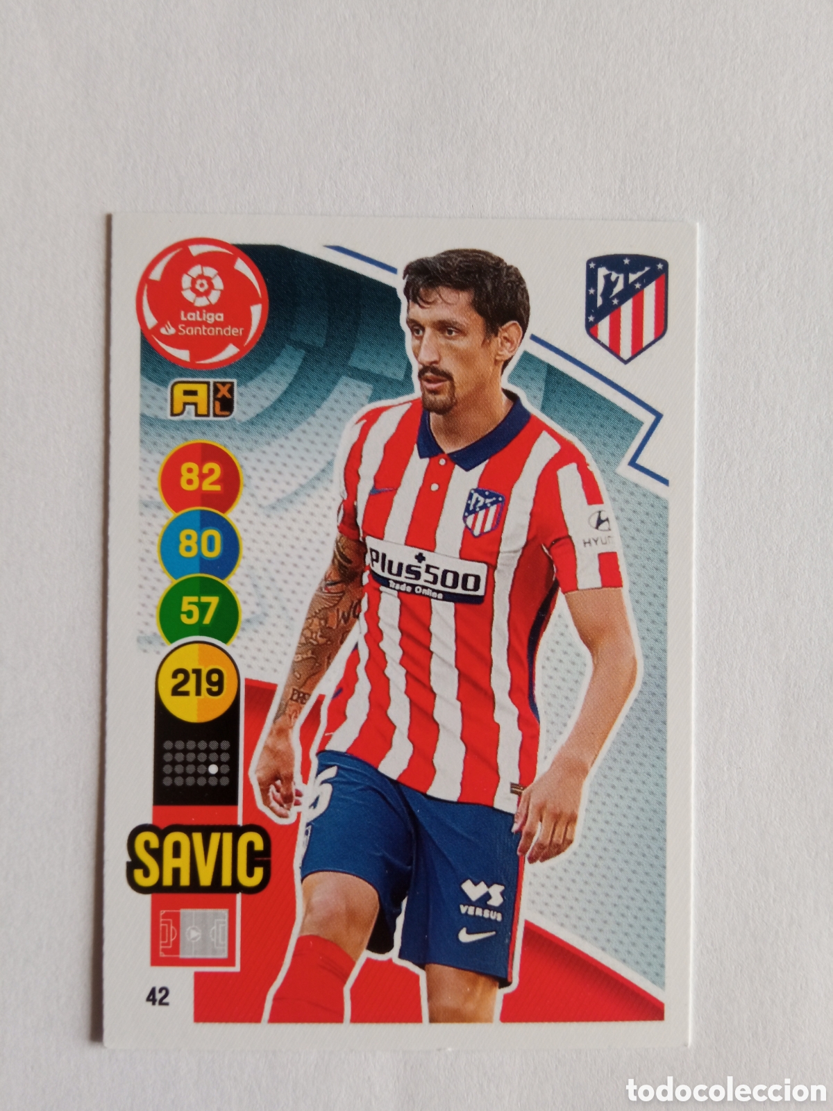 Colecionismo desportivo: SAVIC 42, ATLETICO, ADRENALYN PANINI 20/21