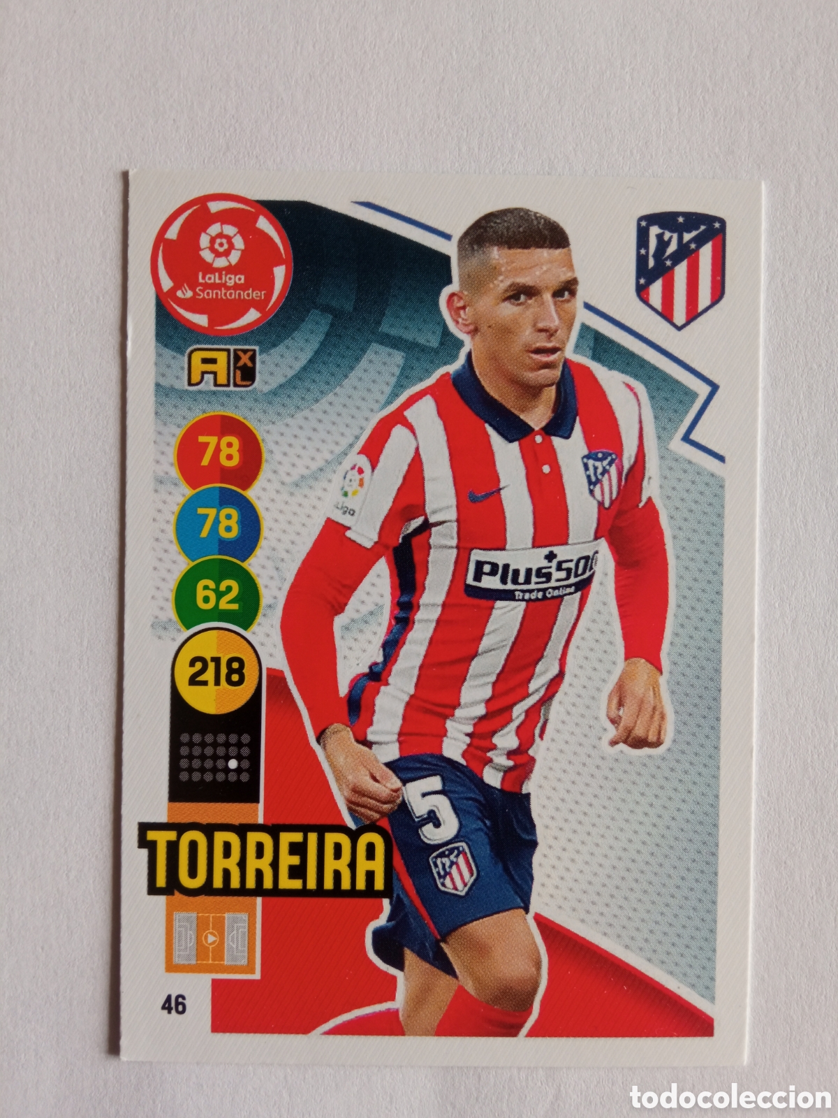 Colecionismo desportivo: TORREIRA 46, ATLETICO, ADRENALYN PANINI 20/21