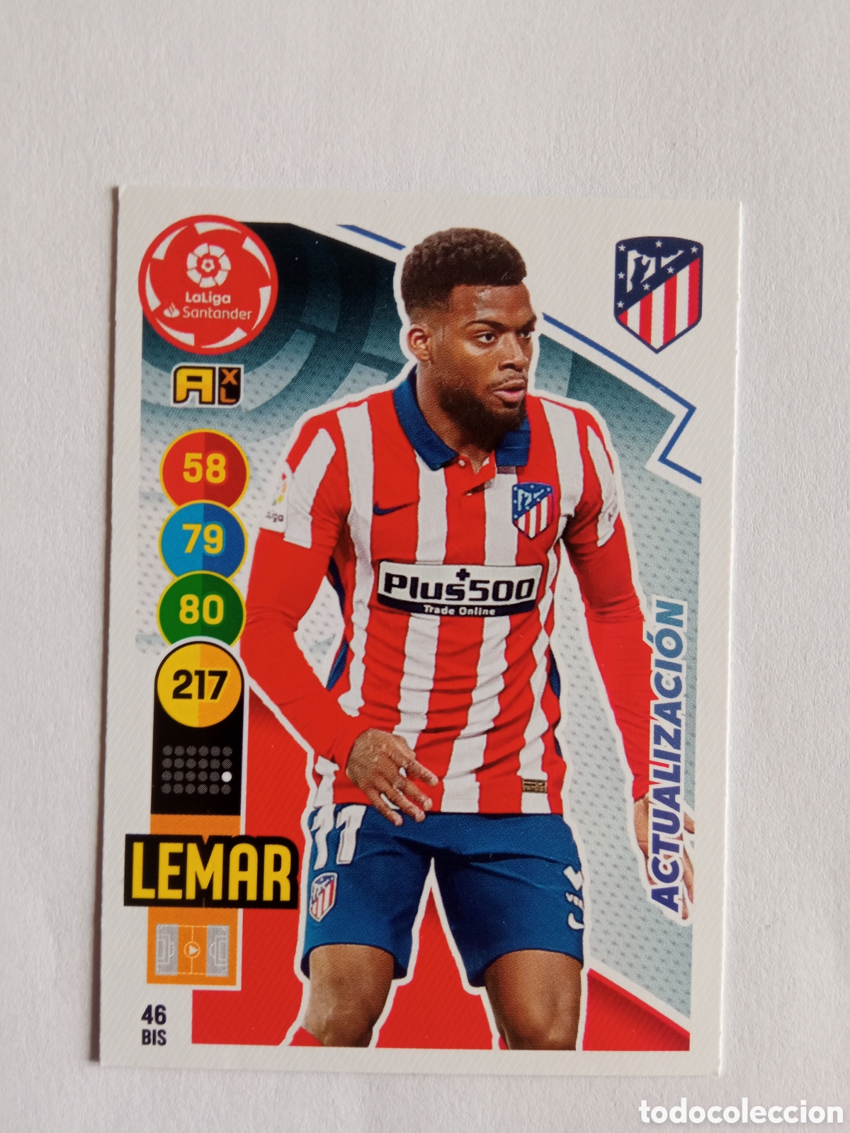 Colecionismo desportivo: LEMAR 46BIS, ATLETICO, ADRENALYN PANINI 20/21