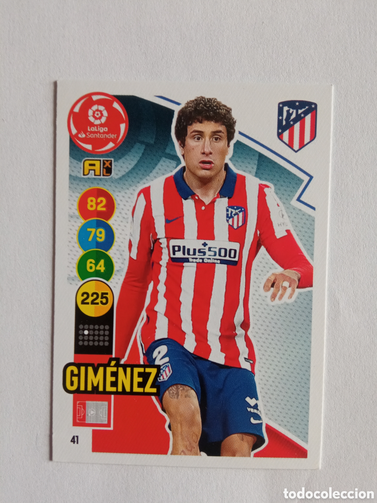 Coleccionismo deportivo: GIMENEZ 41, ATLETICO, ADRENALYN PANINI 20/21 - Foto 1