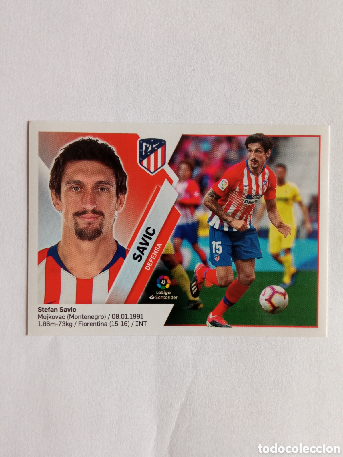 Colecionismo desportivo: SAVIC 5, ATLETICO, LIGA ESTE 19/20