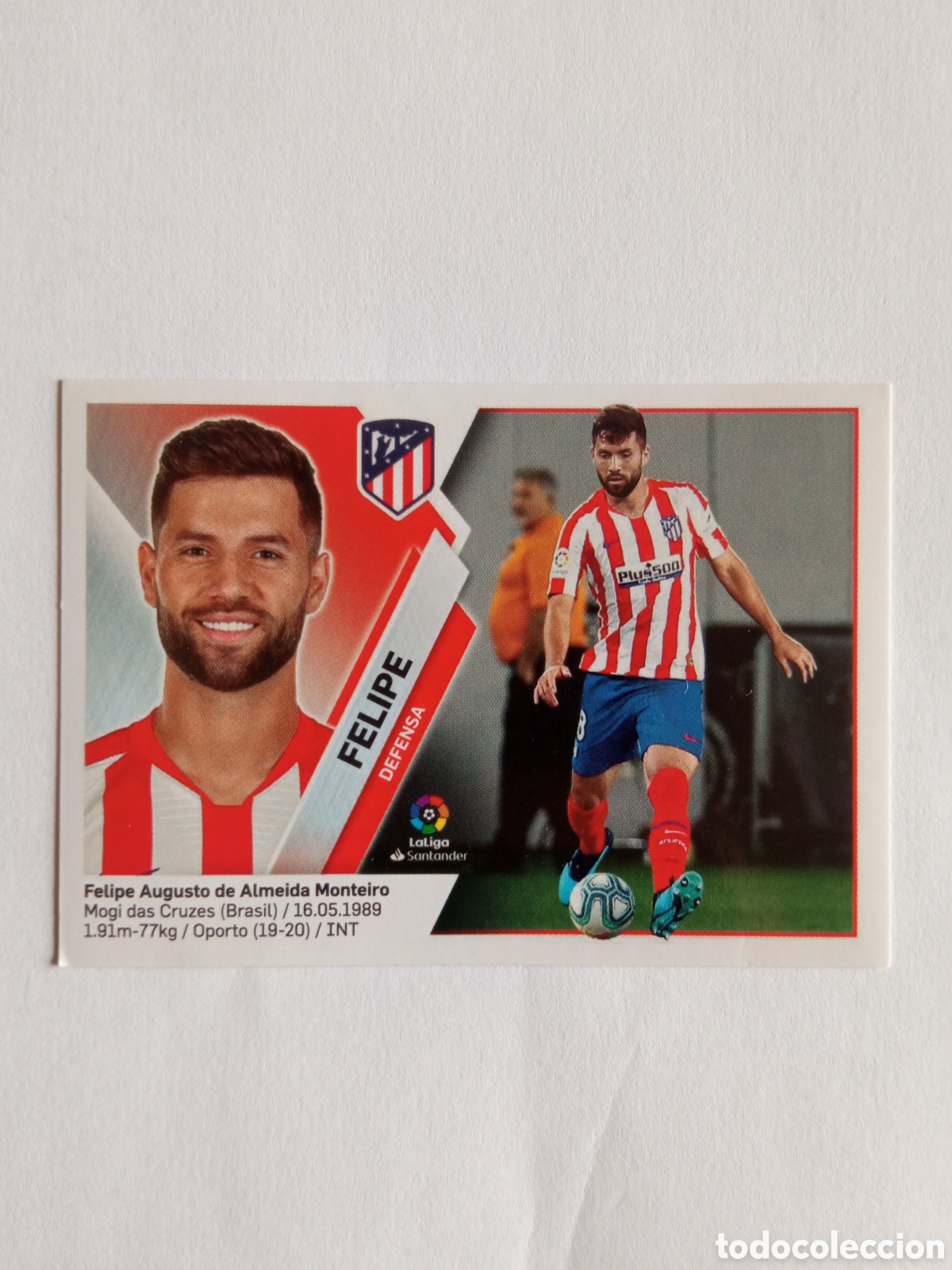Colecionismo desportivo: FELIPE 7, ATLETICO, LIGA ESTE 19/20