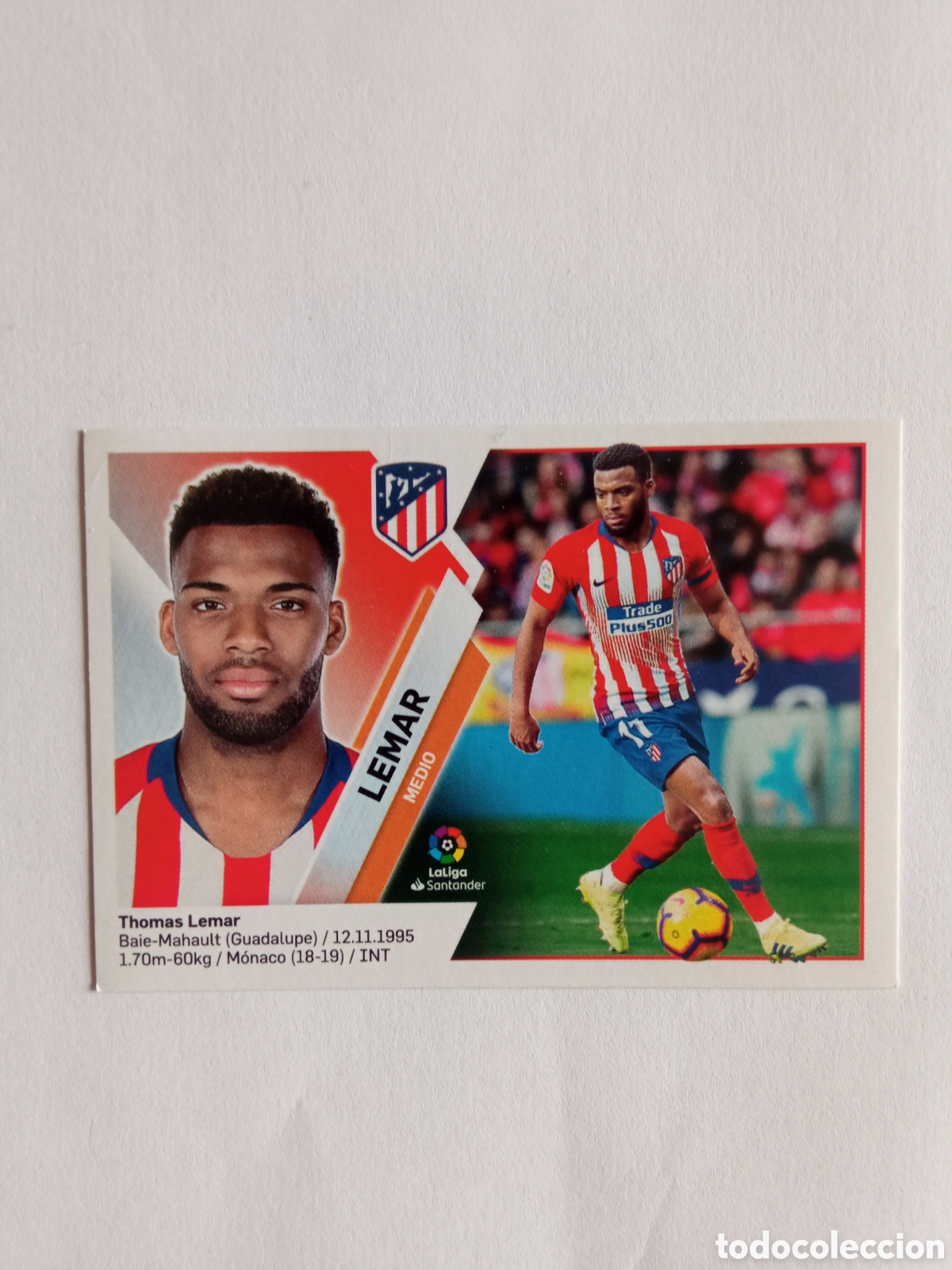 Colecionismo desportivo: LEMAR 11, ATLETICO, LIGA ESTE 19/20