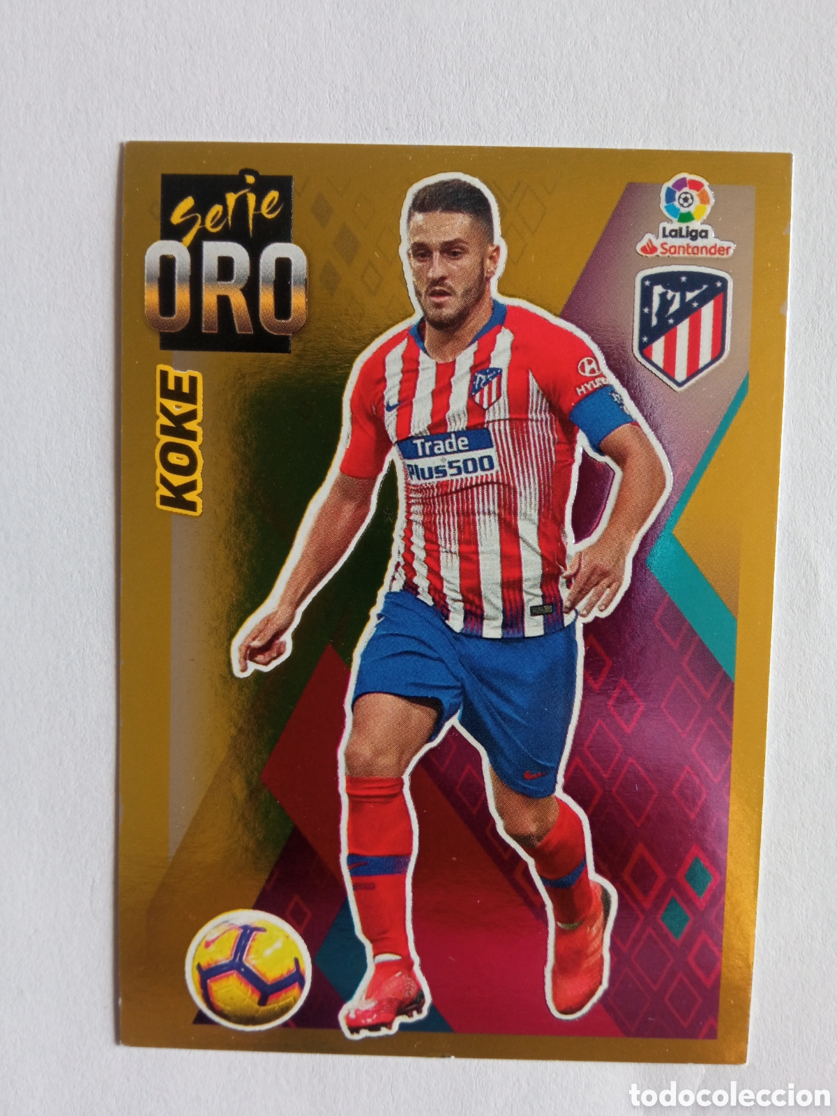 Colecionismo desportivo: KOKE 3 SERIE ORO, ATLETICO, PANINI 19/20