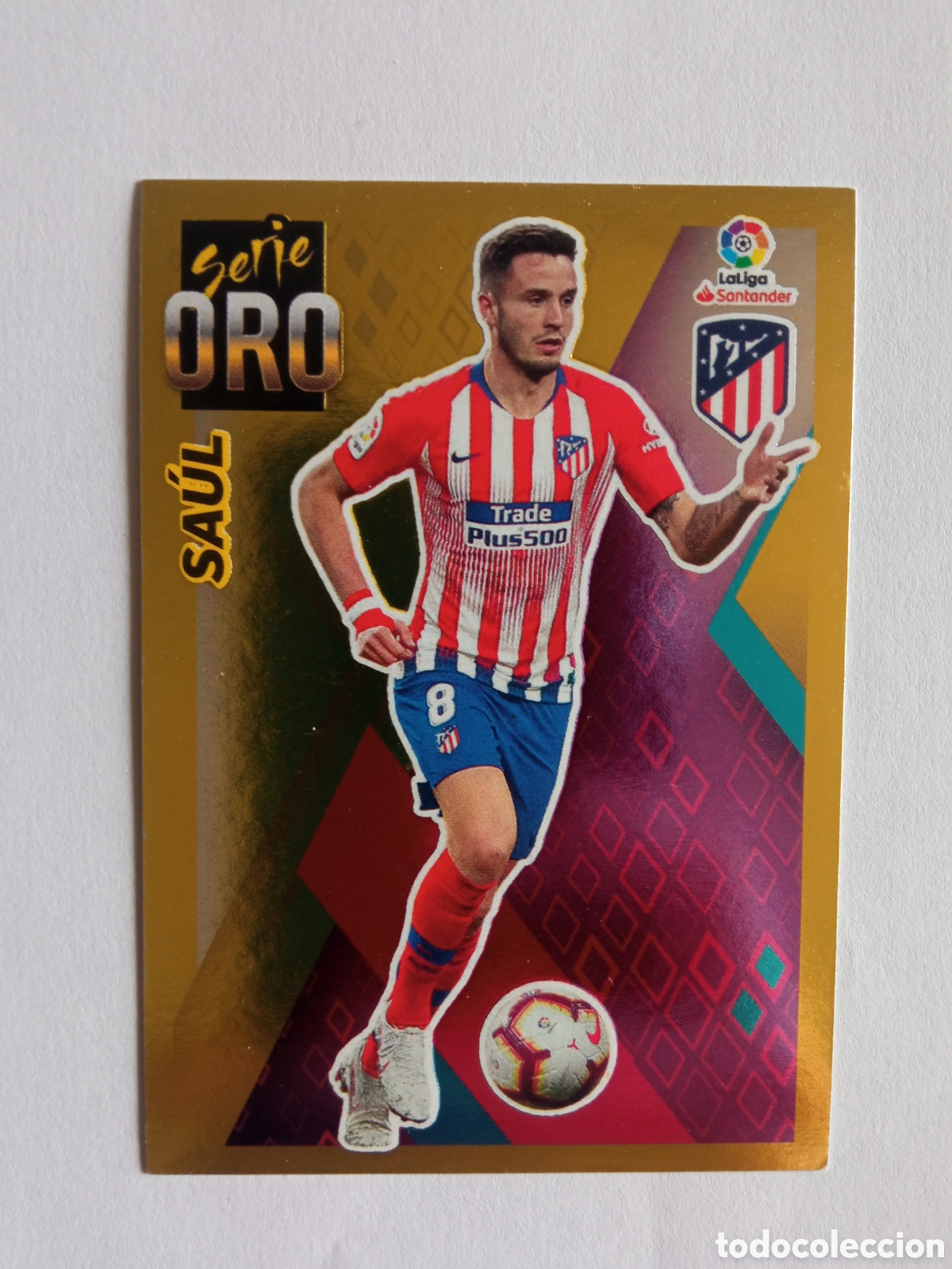 Colecionismo desportivo: SAUL 12 SERIE ORO, ATLETICO, PANINI 19/20