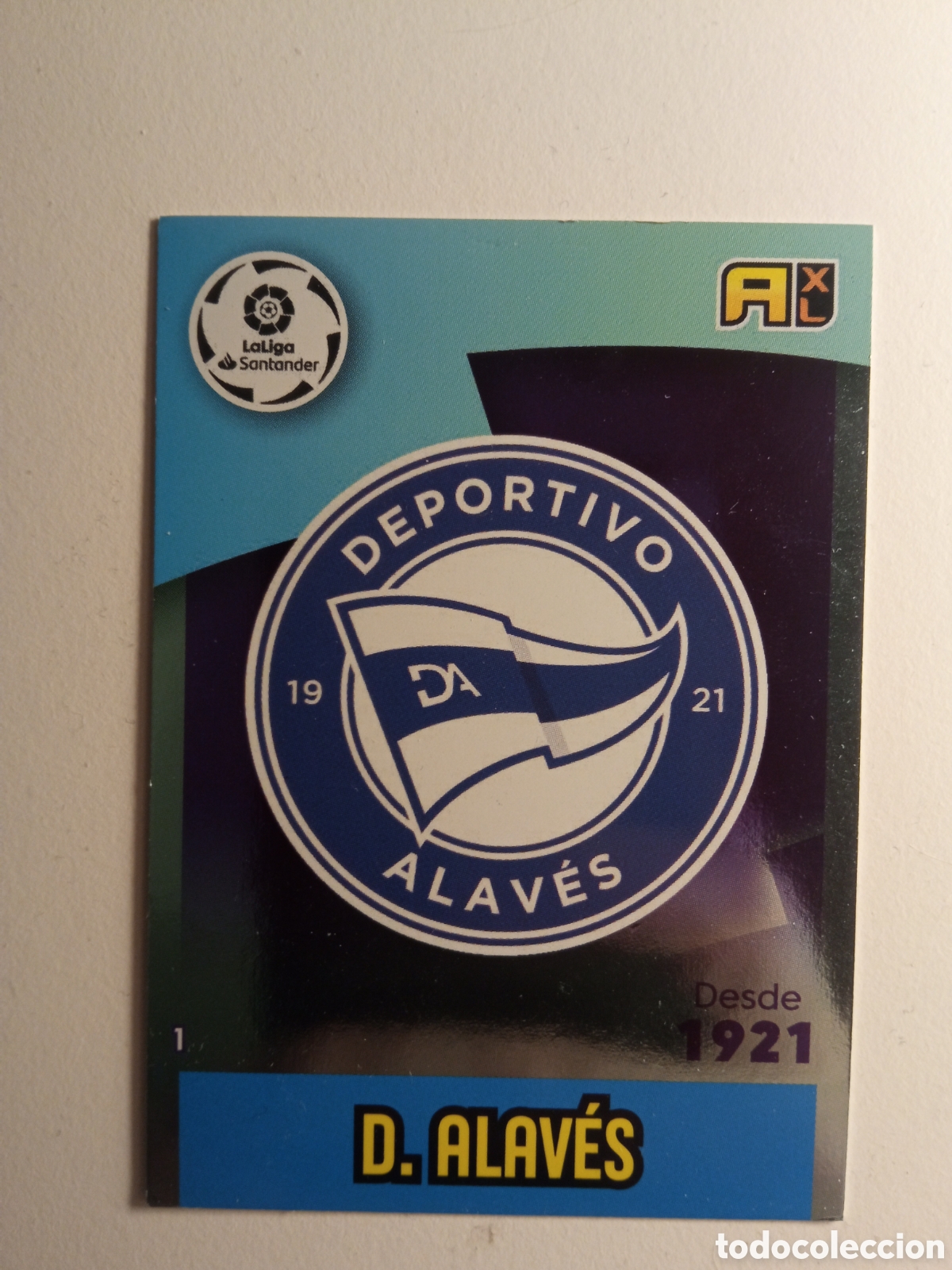 Colecionismo desportivo: ESCUDO ALAVES 1, ADRENALYN 20/21