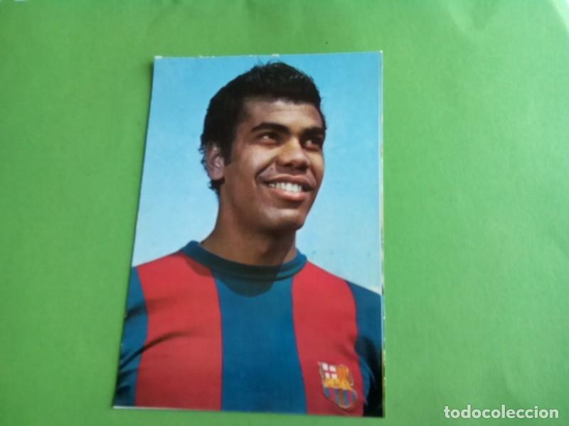 Coleccionismo deportivo: F.C. BARCELONA POSTAL DE MENDO&Ccedil;A ,BUEN ESTADO - Foto 1