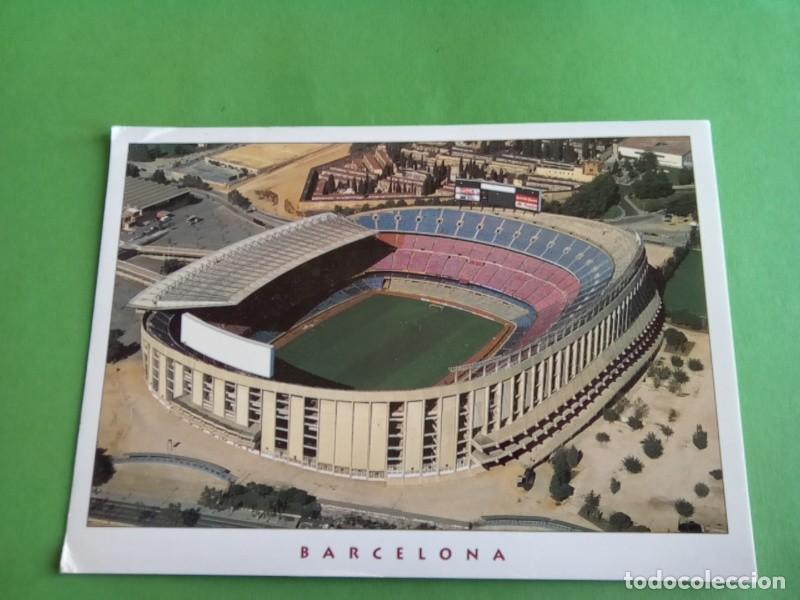 Coleccionismo deportivo: F.C. BARCELONA POSTAL CAMP NOU - Foto 1