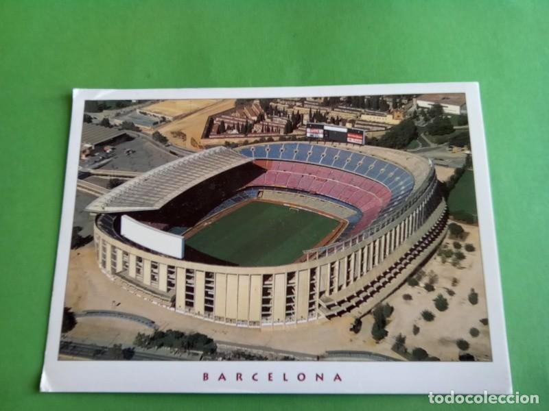 Coleccionismo deportivo: F.C. BARCELONA POSTAL CAMP NOU - Foto 2