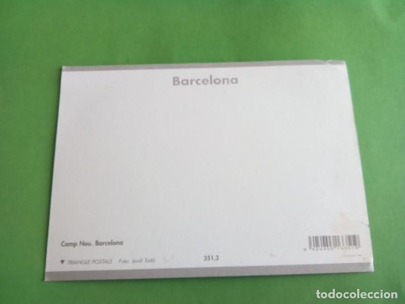 Coleccionismo deportivo: F.C. BARCELONA POSTAL CAMP NOU - Foto 3