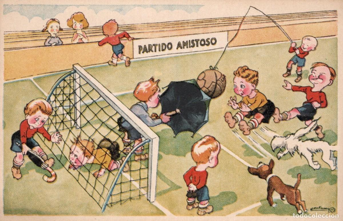 Coleccionismo deportivo: PARTIDO AMISTOSO. CASTANYS - Foto 1