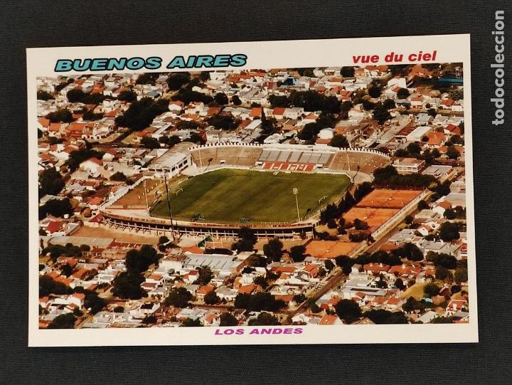 Coleccionismo deportivo: POSTAL ESTADIO DE FUTBOL - LOS ANDES - ARGENTINA -