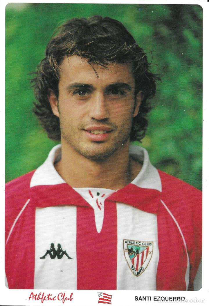 Sammelleidenschaft Sport: SANTI EZKERRO. JUGADOR DEL ATHLETIC CLUB DE BILBAO. TEMPORADA 1998-99.