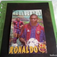Coleccionismo deportivo: F.C. BARCELONA POSTAL DE RONALDO , VER. Lote 387244594