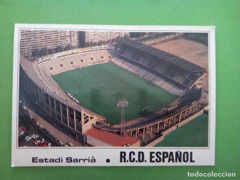 Coleccionismo deportivo: R.C.D. ESPA&Ntilde;OL POSTAL ESTADIO DE SARRIA - Foto 1