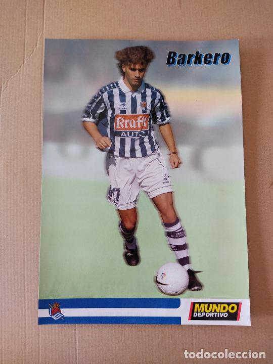 Sports collectibles: BARKERO POSTAL REAL SOCIEDAD COLECCI&Oacute;N EL MUNDO DEPORTIVO 1999-2000 LIGA FUTBOL 1999-2000