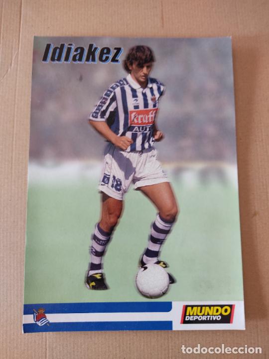 Sports collectibles: IDIAKEZ POSTAL REAL SOCIEDAD COLECCI&Oacute;N EL MUNDO DEPORTIVO 1999-2000 LIGA FUTBOL 1999-2000