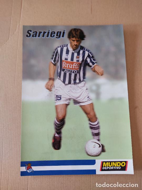 Sports collectibles: IKER SARRIEGI POSTAL REAL SOCIEDAD COLECCI&Oacute;N EL MUNDO DEPORTIVO 1999-2000 LIGA FUTBOL 1999-2000