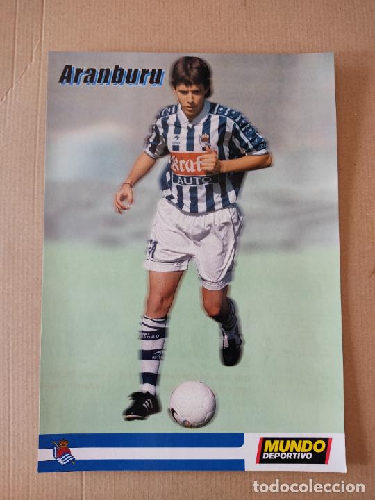 Sports collectibles: ARANBURU POSTAL REAL SOCIEDAD COLECCI&Oacute;N EL MUNDO DEPORTIVO 1999-2000 LIGA FUTBOL 1999-2000