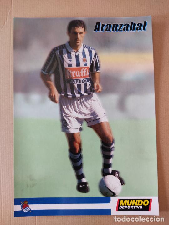 Sports collectibles: ARANZABAL POSTAL REAL SOCIEDAD COLECCI&Oacute;N EL MUNDO DEPORTIVO 1999-2000 LIGA FUTBOL 1999-2000