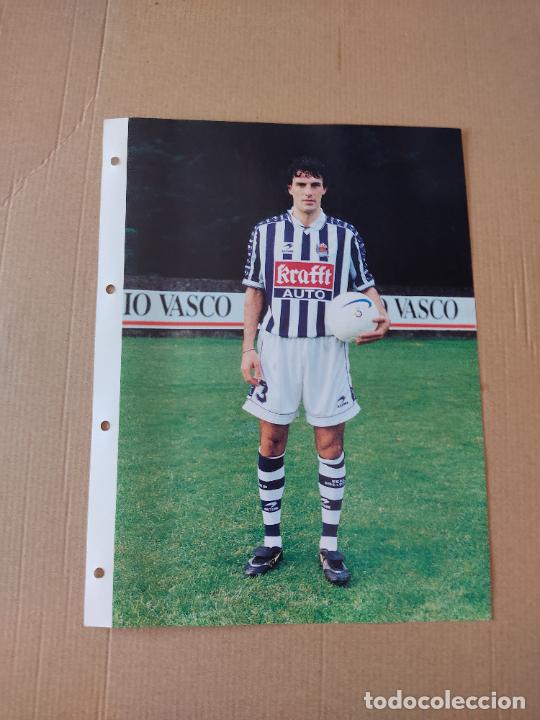 Collezionismo sportivo: ARANZABAL POSTAL REAL SOCIEDAD COLECCI&Oacute;N EL DIARIO VASCO TEMPORADA 1998-1999 LIGA FUTBOL 98-99