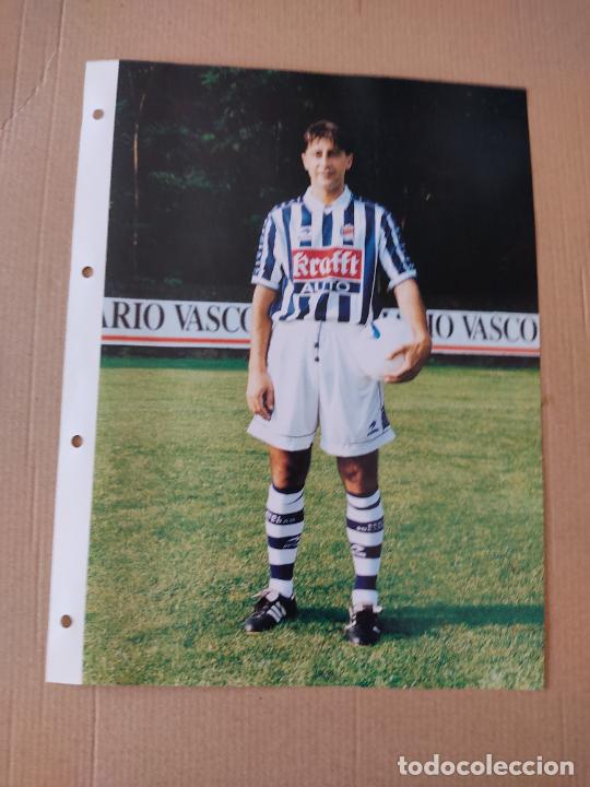 Collezionismo sportivo: LOREN POSTAL REAL SOCIEDAD COLECCI&Oacute;N EL DIARIO VASCO TEMPORADA 1998-1999 LIGA FUTBOL 98-99