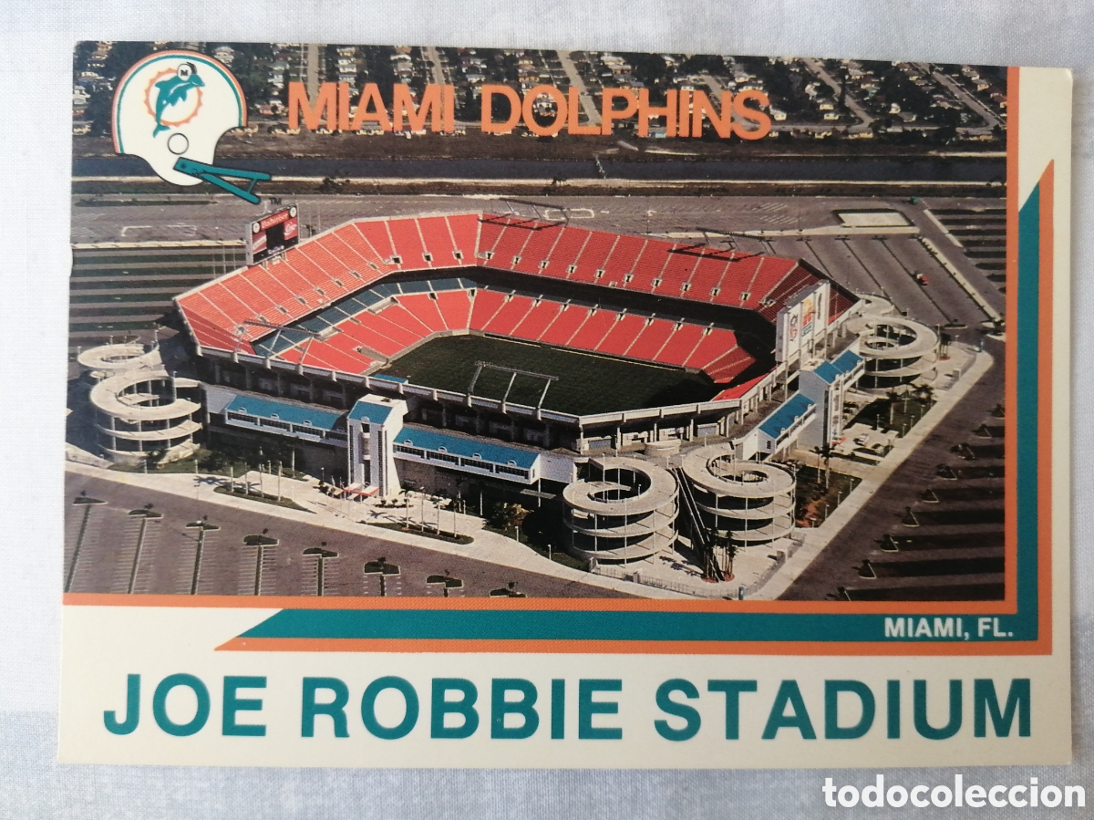 Coleccionismo deportivo: Postal Estadio Joe Robbie, Miami - Foto 1