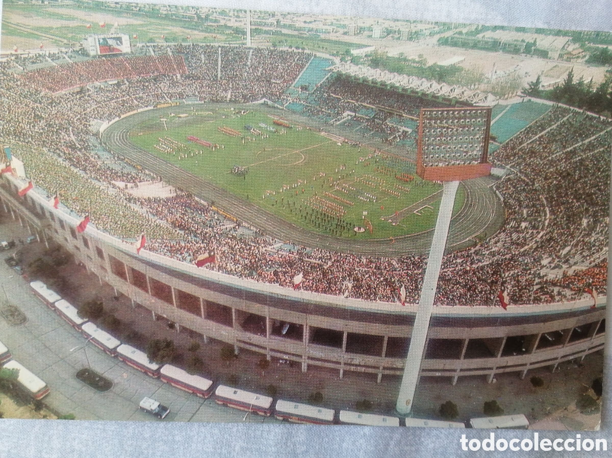 Collezionismo sportivo: Postal Estadio Nacional, Santiago de Chile