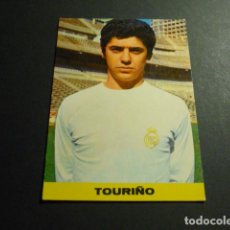 Coleccionismo deportivo: REAL MADRID CLUB DE FUTBOL TOURIÑO FUTBOLISTA POSTAL 1971. Lote 399255804