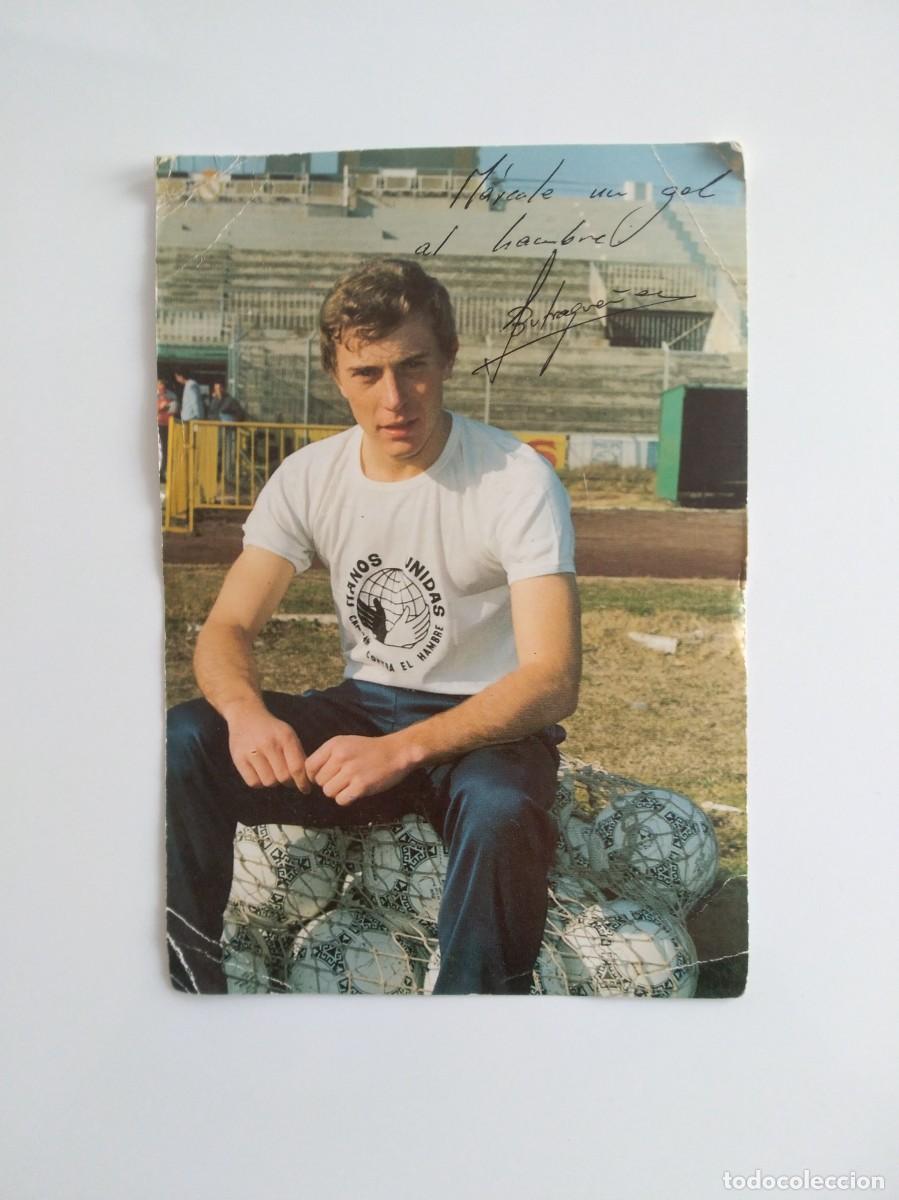 Coleccionismo deportivo: POSTAL DE EMILIO BUTRAGUE&Ntilde;O - Foto 1