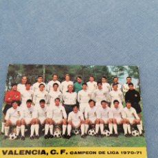 Coleccionismo deportivo: VALENCIA C. F. (CAMPEÓN DE LIGA 1970/71). Lote 402636199