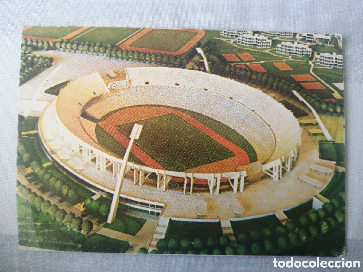 Collezionismo sportivo: Postal Estadio Ol&iacute;mpico de Atenas, Grecia (maqueta)